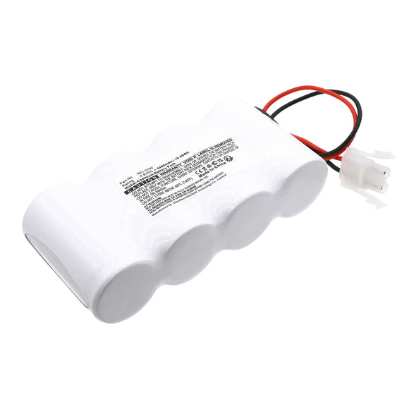 Batteries N Accessories BNA-WB-C19208 Emergency Lighting Battery - Ni-CD, 4.8V, 4000mAh, Ultra High Capacity - Replacement for Lite-Plan 3409 Battery