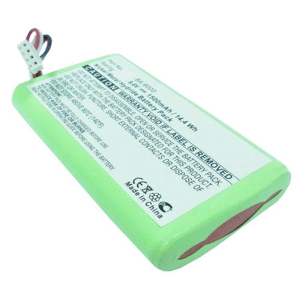 Batteries N Accessories BNA-WB-H7291 Mobile Printer Battery - Ni-MH, 9.6V, 1500 mAh, Ultra High Capacity Battery - Replacement for Brother BA-9000 Battery