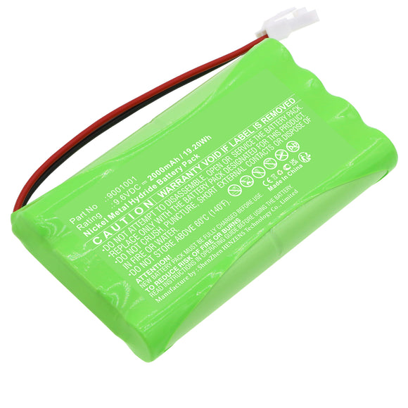 Batteries N Accessories BNA-WB-H19262 Smart Home Battery - Ni-MH, 9.6V, 2000mAh, Ultra High Capacity - Replacement for Somfy 5071688A Battery