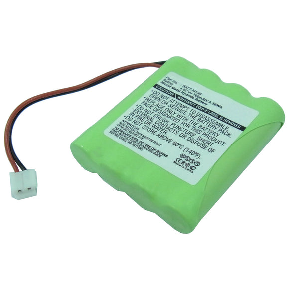 Batteries N Accessories BNA-WB-H7121 Baby Monitor Battery - Ni-MH, 4.8V, 700 mAh, Ultra High Capacity Battery - Replacement for GRACO BATT-M13B Battery