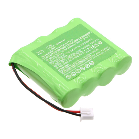 Batteries N Accessories BNA-WB-H19174 Alarm System Battery - Ni-MH, 4.8V, 2000mAh, Ultra High Capacity - Replacement for LUPUS 12190 Battery