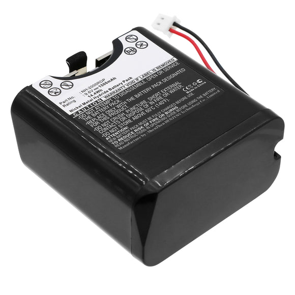 Batteries N Accessories BNA-WB-H7182 DAB Digital Battery - Ni-MH, 9.6V, 1500 mAh, Ultra High Capacity Battery - Replacement for Sony NH-2000RDP Battery