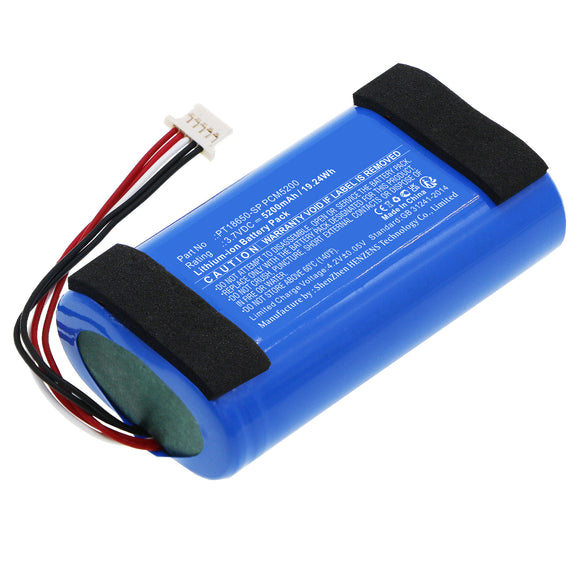 Batteries N Accessories BNA-WB-L17888 Baby Monitor Battery - Li-ion, 3.7V, 5200mAh, Ultra High Capacity - Replacement for Eufy PT18650-SP PCM5200 Battery