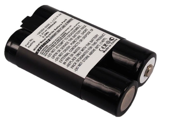 Batteries N Accessories BNA-WB-H8533 Keyboard Battery - Ni-MH, 2.4V, 1800mAh, Ultra High Capacity Battery - Replacement for Logitech 190264-0000, L-LC3 H-AA, L-LC3H-AA Battery