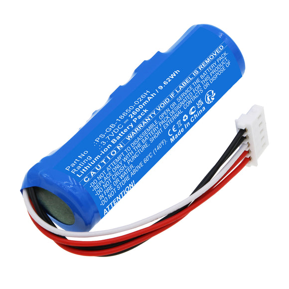 Batteries N Accessories BNA-WB-L18240 Credit Card Reader Battery - Li-ion, 3.7V, 2600mAh, Ultra High Capacity - Replacement for SumUp PS-GB-18650-026H Battery