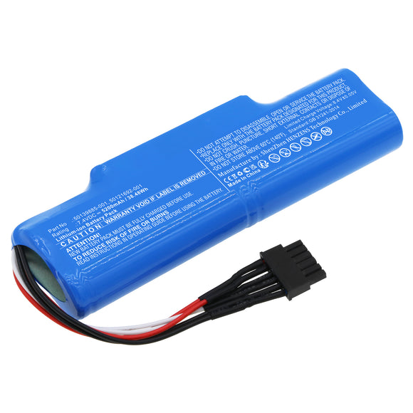 Batteries N Accessories BNA-WB-L18333 Vehicle Mount Terminal Battery - Li-ion, 7.4V, 5200mAh, Ultra High Capacity - Replacement for Honeywell 50121692-001 Battery