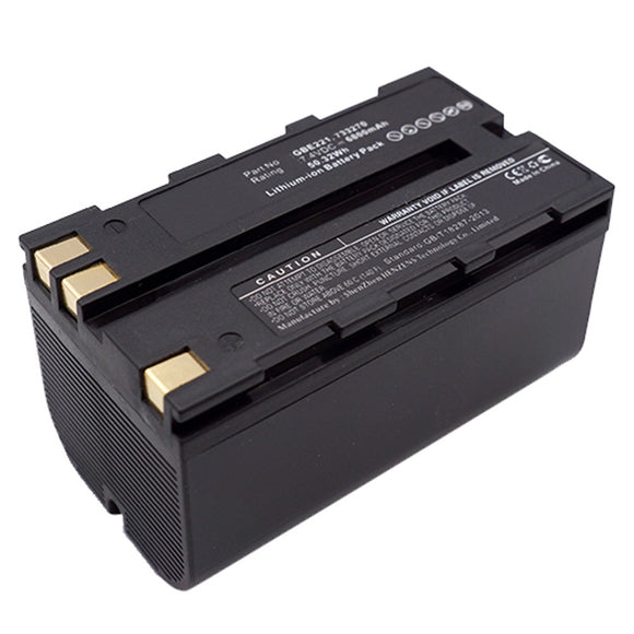 Batteries N Accessories BNA-WB-L7389 Survey Battery - Li-Ion, 7.4V, 6800 mAh, Ultra High Capacity Battery - Replacement for GEOMAX 724117 Battery