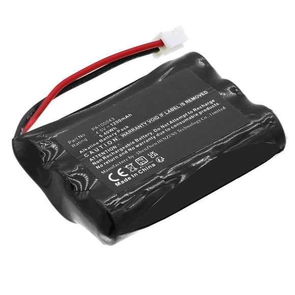 Batteries N Accessories BNA-WB-A18947 Door Lock Battery - Alkaline, 4.5V, 1200mAh, Ultra High Capacity - Replacement for Safe-O-Tronic PA100043 Battery