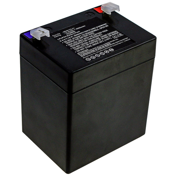 Batteries N Accessories BNA-WB-L11461 Lawn Mower Battery - LiFePO4, 12.8V, 6000mAh, Ultra High Capacity - Replacement for Flymo 9648170-01 Battery