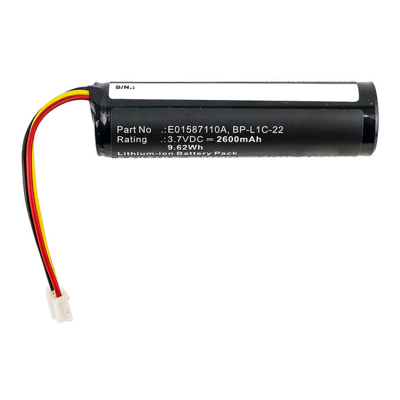 Batteries N Accessories BNA-WB-L13734 Recorder Battery - Li-ion, 3.7V, 2600mAh, Ultra High Capacity - Replacement for Tascam E01587110A Battery
