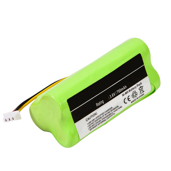Batteries N Accessories BNA-WB-H8793 Barcode Scanner Battery - Ni-MH, 3.6V, 700mAh, Ultra High Capacity - Replacement for Symbol BTRY-LS42RAAOE-01 Battery