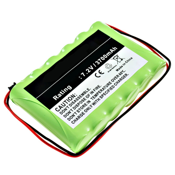 Batteries N Accessories BNA-WB-H9766 Alarm System Battery - Ni-MH, 7.2V, 3700mAh, Ultra High Capacity - Replacement for DSC 6PH-H-4/3A3600-S-D22 Battery