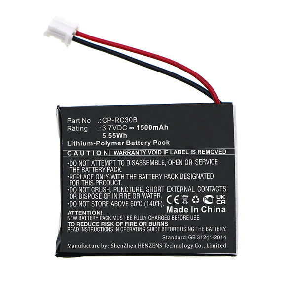 Batteries N Accessories BNA-WB-P16987 Keyboard Battery - Li-Pol, 3.7V, 1500mAh, Ultra High Capacity - Replacement for Razer CP-RC30B Battery