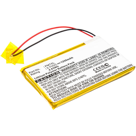 Batteries N Accessories BNA-WB-P6532 PDA Battery - Li-Pol, 3.7V, 1250 mAh, Ultra High Capacity Battery - Replacement for Palm Tungsten TX Battery