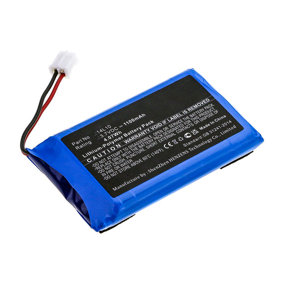 Batteries N Accessories BNA-WB-P16198 Personal Care Battery - Li-Pol, 3.7V, 1100mAh, Ultra High Capacity - Replacement for Hairmax 14L10 Battery