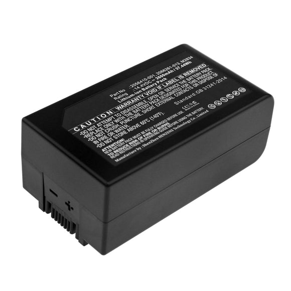 Batteries N Accessories BNA-WB-L11490 Medical Battery - Li-ion, 14.4V, 2600mAh, Ultra High Capacity - Replacement for GE 2056410-001 Battery