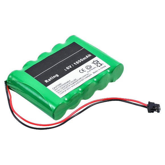 Batteries N Accessories BNA-WB-H367 Cordless Phone Battery - Ni-MH, 6V, 1800 mAh, Ultra High Capacity Battery - Replacement for Panasonic HHR-P516A Battery