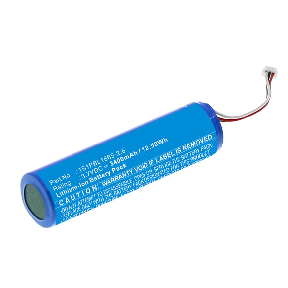 Batteries N Accessories BNA-WB-L17308 Baby Monitor Battery - Li-ion, 3.7V, 3400mAh, Ultra High Capacity - Replacement for Philips 1S1PBL1865-2.6 Battery