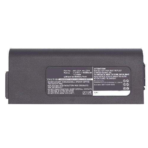 Batteries N Accessories BNA-WB-L8580 Equipment Battery - Li-ion, 7.2V, 10200mAh, Ultra High Capacity Battery - Replacement for Rohde & Schwarz 1309.6130.00, HA-Z204, HA-Z206 Battery