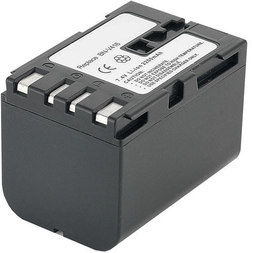 Batteries N Accessories BNA-WB-BNV416 Camcorder Battery - li-ion, 7.4V, 2200 mAh, Ultra High Capacity Battery - Replacement for JVC BN-V416U Battery