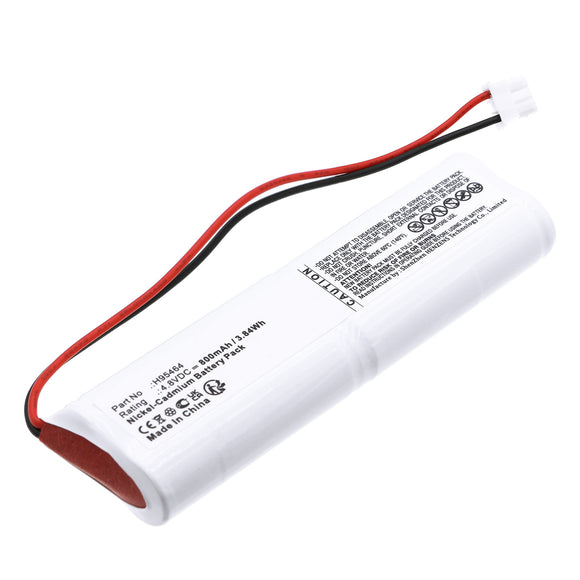 Batteries N Accessories BNA-WB-C18950 Emergency Lighting Battery - Ni-CD, 4.8V, 800mAh, Ultra High Capacity - Replacement for Bticino H95464 Battery