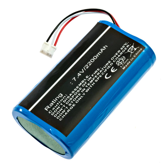 Batteries N Accessories BNA-WB-L8143 Speaker Battery - Li-ion, 7.4V, 2200mAh, Ultra High Capacity Battery - Replacement for Polycom 2200-07803-001, L02L40501 Battery