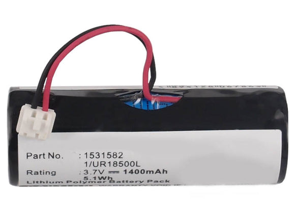 Batteries N Accessories BNA-WB-L7370 Shaver Battery - Li-Ion, 3.7V, 1400 mAh, Ultra High Capacity Battery - Replacement for Wella 1531582 Battery