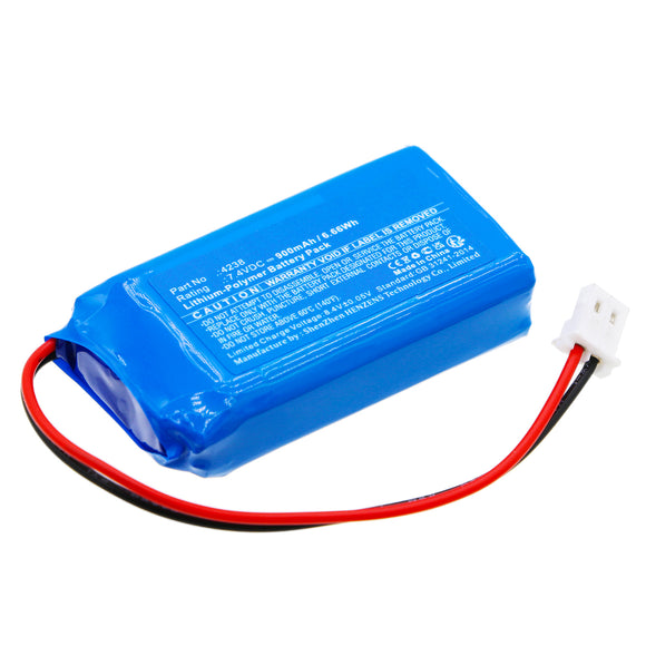 Batteries N Accessories BNA-WB-P18880 Alarm System Battery - Li-Pol, 7.4V, 900mAh, Ultra High Capacity - Replacement for Bticino 4238 Battery