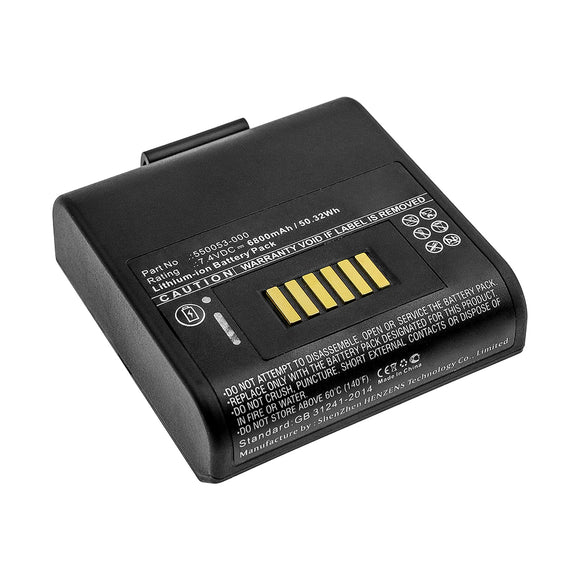 Batteries N Accessories BNA-WB-L11774 Printer Battery - Li-ion, 7.4V, 6800mAh, Ultra High Capacity - Replacement for Honeywell 550053-000 Battery