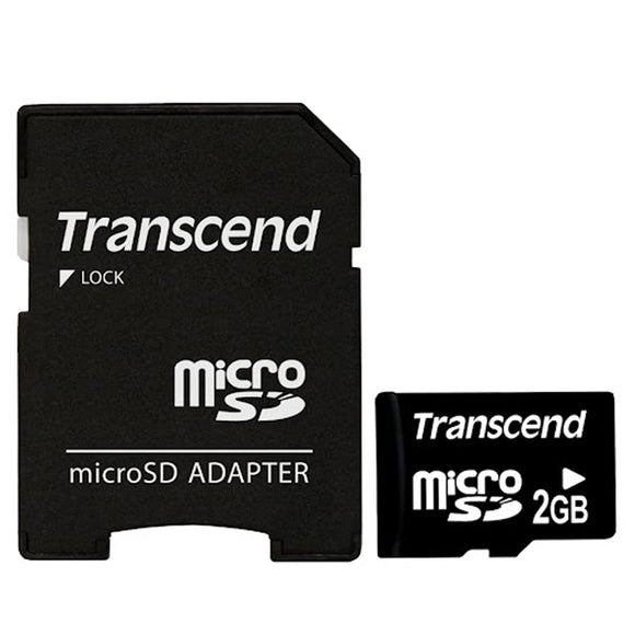 Batteries N Accessories BNA-WB-MSD2GB 2 GB microSD Memory Card with SD Adapter
