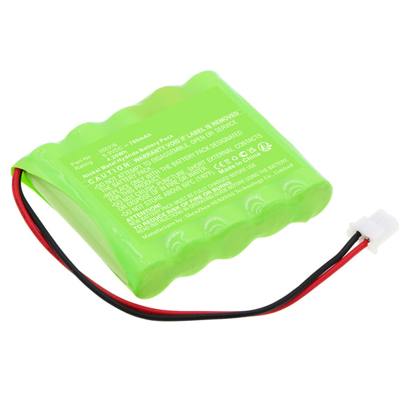 Batteries N Accessories BNA-WB-H18823 Security and Safety Battery - Ni-MH, 6V, 700mAh, Ultra High Capacity - Replacement for Bticino LD02430AA Battery