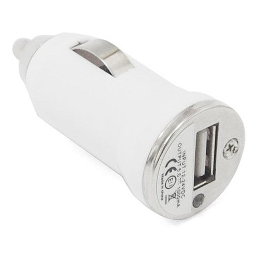 Batteries N Accessories BNA-WB-USBCW USB Car Charger, DC Power Adapter - White