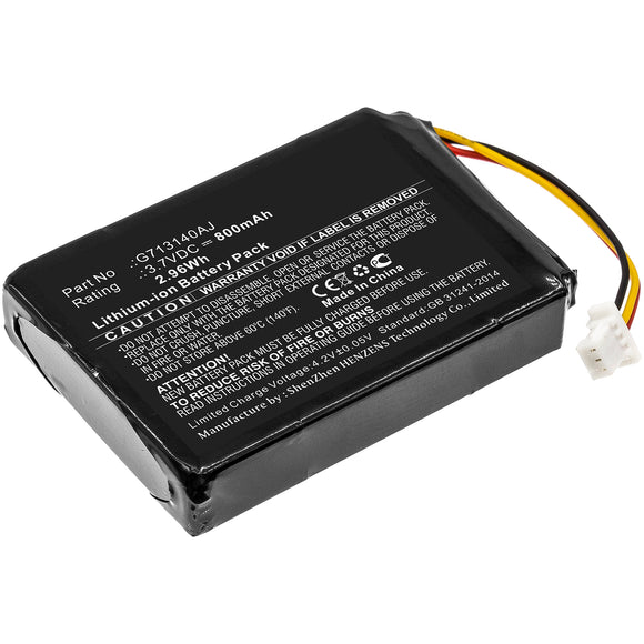 Batteries N Accessories BNA-WB-L11404 Home Security Camera Battery - Li-ion, 3.7V, 800mAh, Ultra High Capacity - Replacement for FLIR G713140AJ Battery