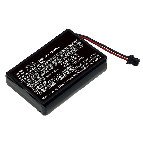 Batteries N Accessories BNA-WB-L17230 Lighting System Battery - Li-ion, 3.7V, 2800mAh, Ultra High Capacity - Replacement for CATEYE  BA-625 Battery