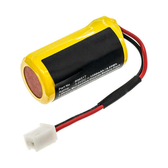 Batteries N Accessories BNA-WB-L11615 PLC Battery - Li-MnO2, 3V, 1350mAh, Ultra High Capacity - Replacement for GE B9651T Battery