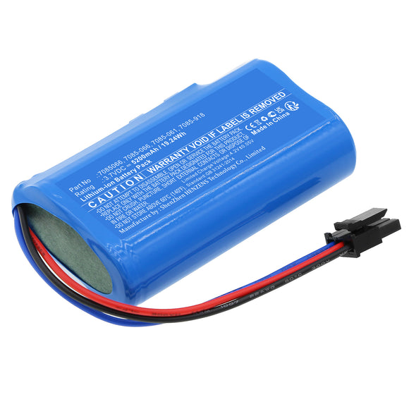 Batteries N Accessories BNA-WB-L18456 Gardening Tools Battery - Li-ion, 3.7V, 5200mAh, Ultra High Capacity - Replacement for WOLF Garten 7085-061 Battery