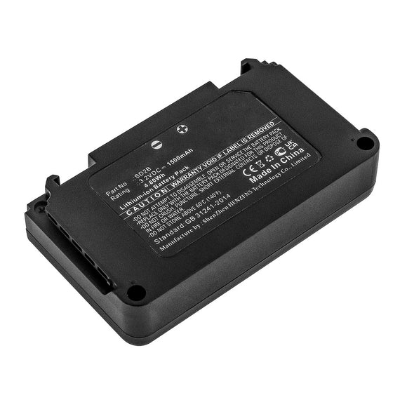 Batteries N Accessories BNA-WB-L13626 Microphone Battery - Li-ion, 3.2V, 1500mAh, Ultra High Capacity - Replacement for Sony SD2B Battery