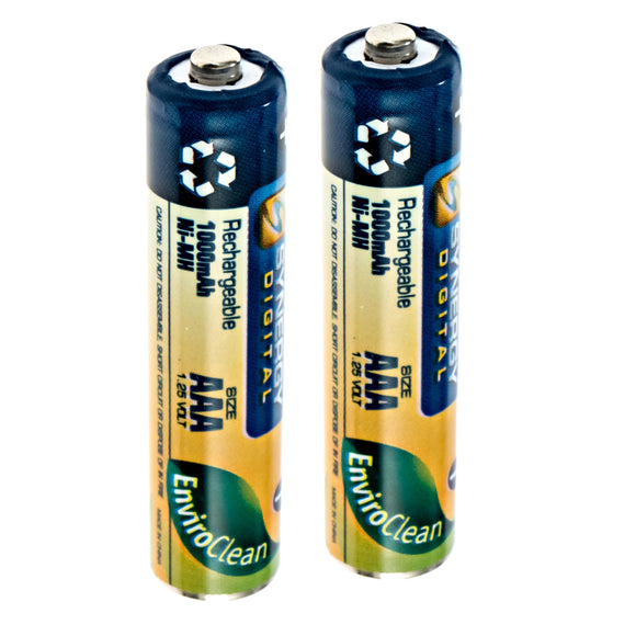 Batteries N Accessories BNA-WB-NMH-2/AAA Regular size Household AAA Batteries - Rechargable - 2 Pack