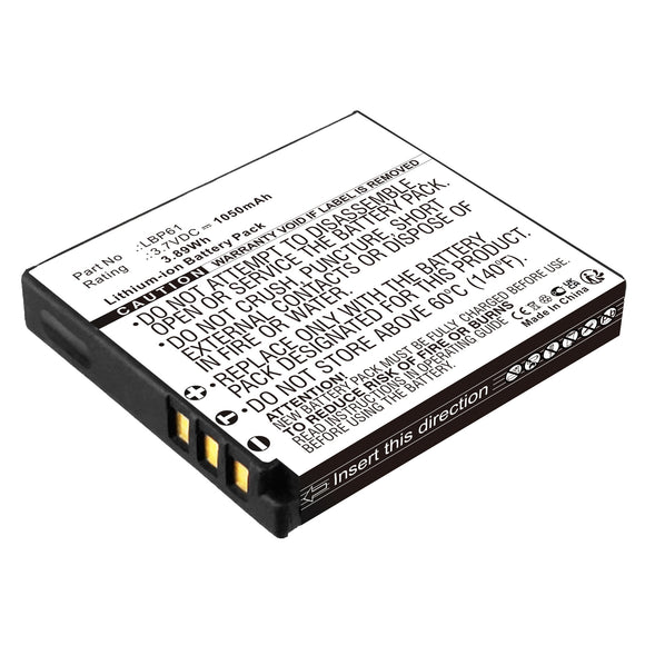 Batteries N Accessories BNA-WB-L18274 Transmitters & Receiver Battery - Li-ion, 3.7V, 1050mAh, Ultra High Capacity - Replacement for Wisycom LBP61 Battery