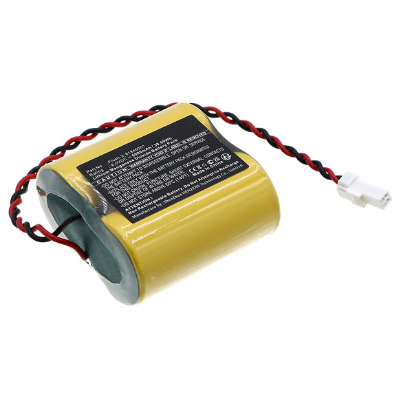 Batteries N Accessories BNA-WB-L18734 Automatic Flusher Battery - Li-MnO2, 6V, 5000mAh, Ultra High Capacity - Replacement for Zurn 81846001, Flush-3 Battery