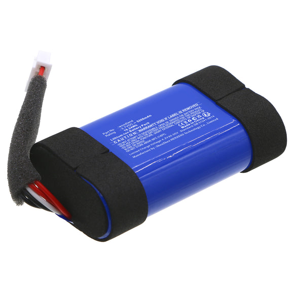 Batteries N Accessories BNA-WB-L18765 DAB Digital Battery - Li-ion, 3.7V, 5200mAh, Ultra High Capacity - Replacement for Pure LC18650-2S Battery