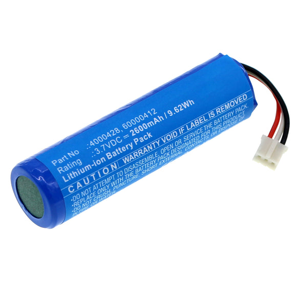Batteries N Accessories BNA-WB-L17404 Electronic Magnifier Battery - Li-ion, 3.7V, 2600mAh, Ultra High Capacity - Replacement for Burton 4000428 Battery