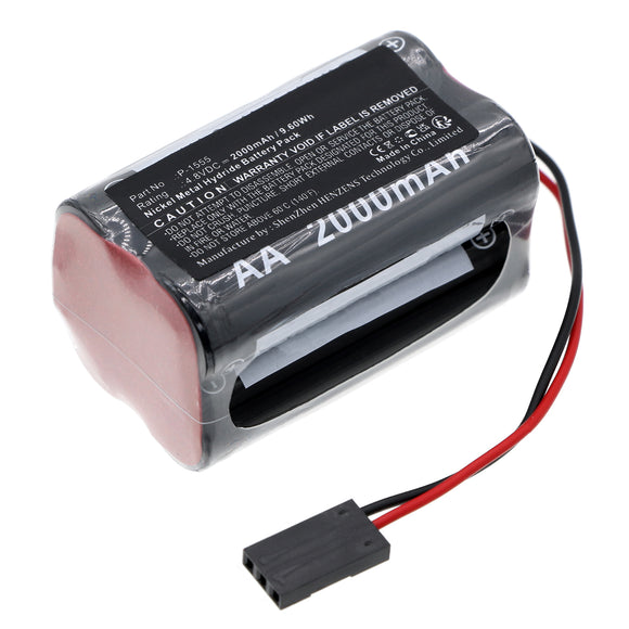Batteries N Accessories BNA-WB-H18905 Cash Register Battery - Ni-MH, 4.8V, 2000mAh, Ultra High Capacity - Replacement for EI Compact P-1555 Battery