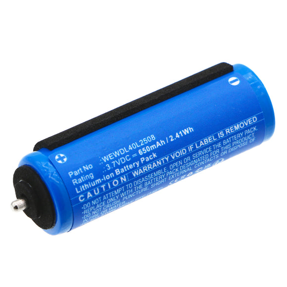 Batteries N Accessories BNA-WB-L19017 Shaver Battery - Li-ion, 3.7V, 650mAh, Ultra High Capacity - Replacement for Panasonic US14430VR Battery