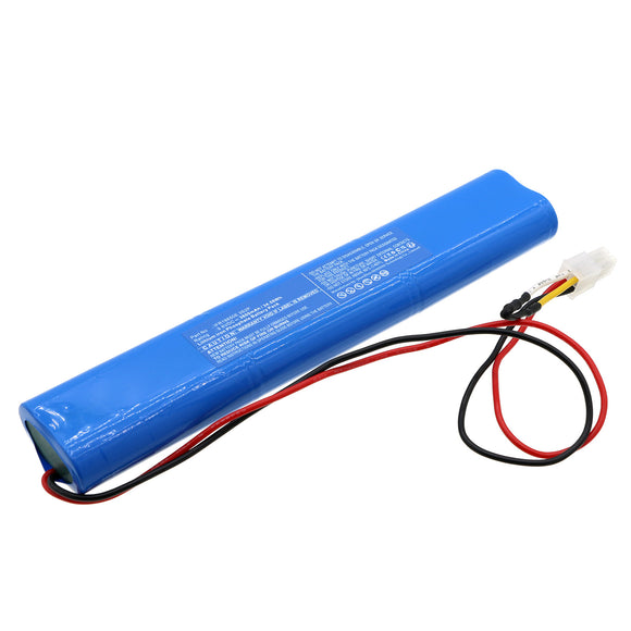 Batteries N Accessories BNA-WB-L18959 Emergency Lighting Battery - LiFePO4, 9.6V, 3600mAh, Ultra High Capacity - Replacement for Fulham IFR18650E 3S2P Battery