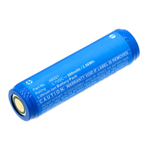 Batteries N Accessories BNA-WB-L19123 Flashlight Battery - Li-ion, 3.7V, 800mAh, Ultra High Capacity - Replacement for Streamlight 66321 Battery