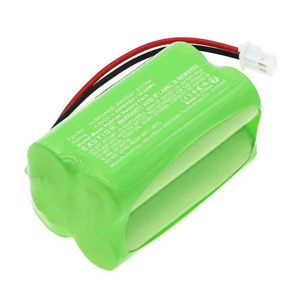 Batteries N Accessories BNA-WB-H17867 Siren Alarm Battery - Ni-MH, 4.8V, 2200mAh, Ultra High Capacity - Replacement for VOLVO 4VREAA600 Battery