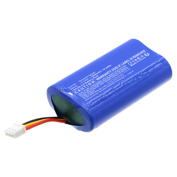 Batteries N Accessories BNA-WB-L18763 DAB Digital Battery - Li-ion, 3.7V, 5200mAh, Ultra High Capacity - Replacement for Pure INR18650E Battery