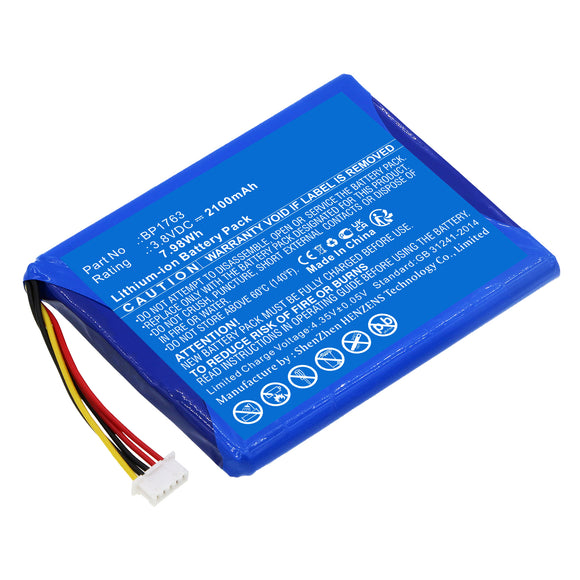 Batteries N Accessories BNA-WB-L18026 Baby Monitor Battery - Li-ion, 3.8V, 2100mAh, Ultra High Capacity - Replacement for V-tech BP1763 Battery