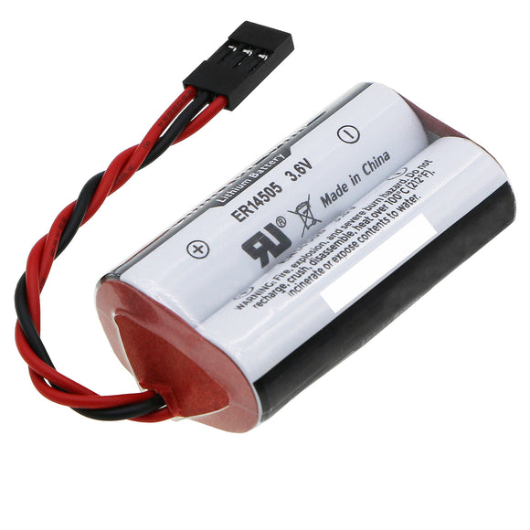 Batteries N Accessories BNA-WB-L17908 Credit Card Reader Battery - Li-MnO2, 3.6V, 5400mAh, Ultra High Capacity - Replacement for Triton 01300-00023 Battery